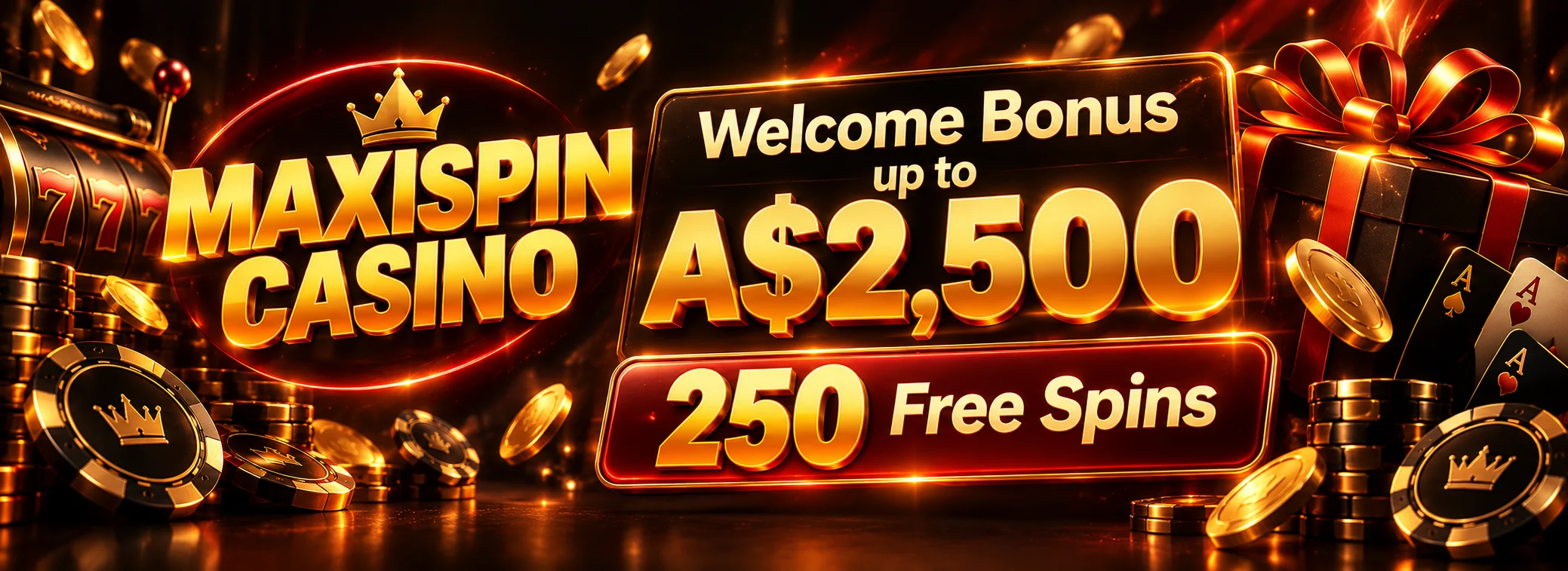 A$2,500 + 250 FS